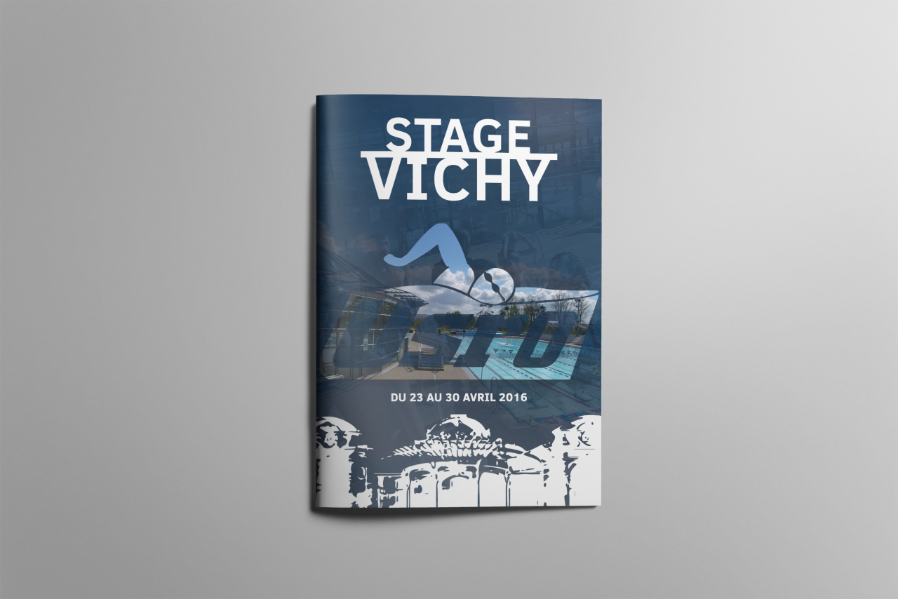 Couverture Livret A4 USRO Natation Stage Vichy