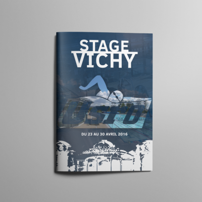 Couverture Livret A4 USRO Natation Stage Vichy