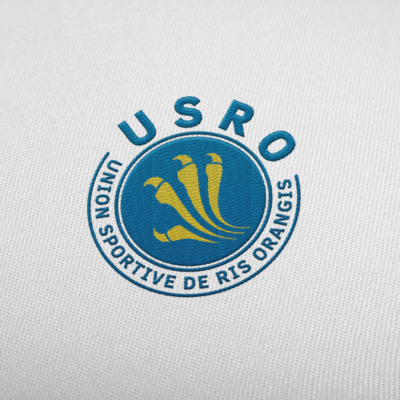 Logo Union Sportive de Ris Orangis Broderie