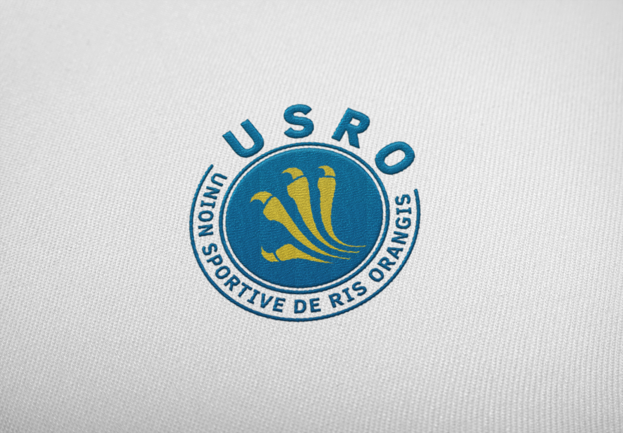 Logo Union Sportive de Ris Orangis Broderie